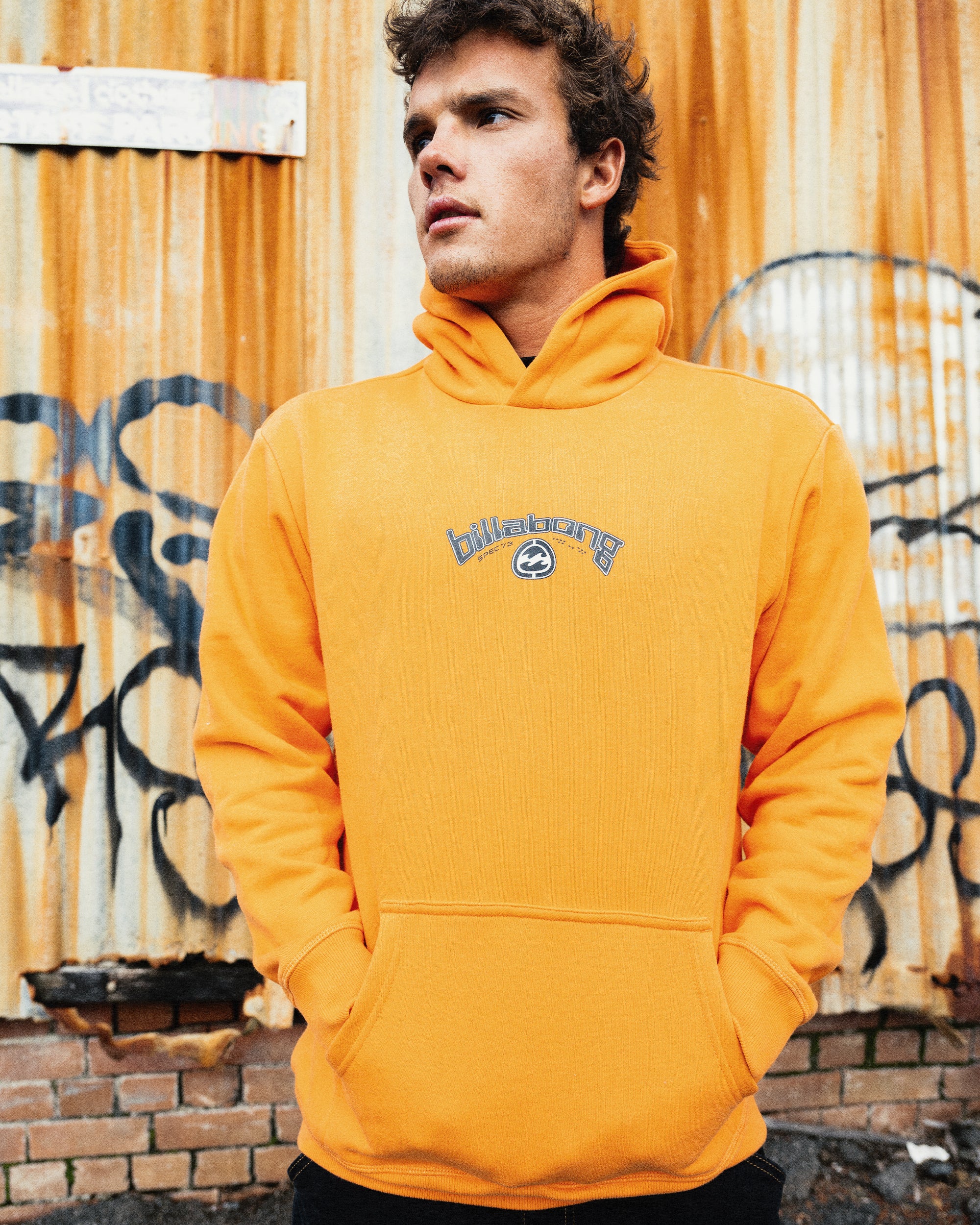 Mens Spec Bio Arch Pullover Hoodie