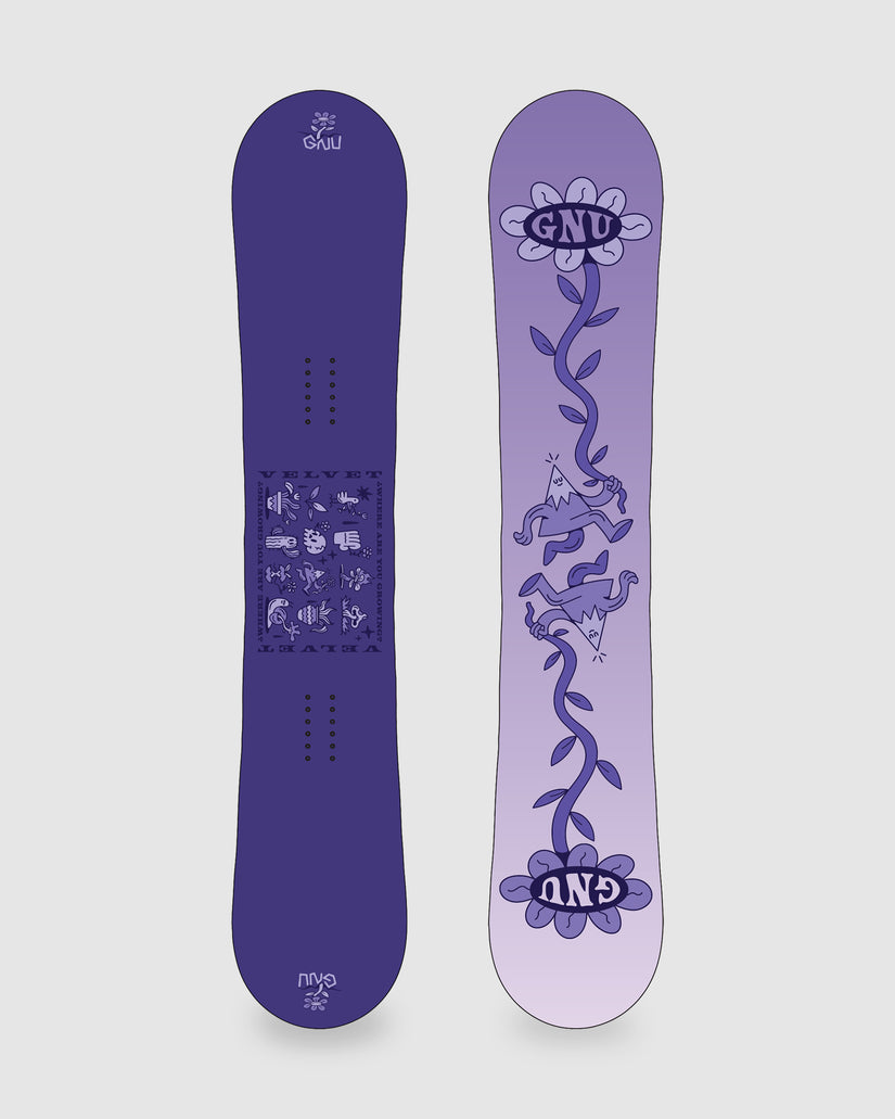 Womens Velvet Snowboard