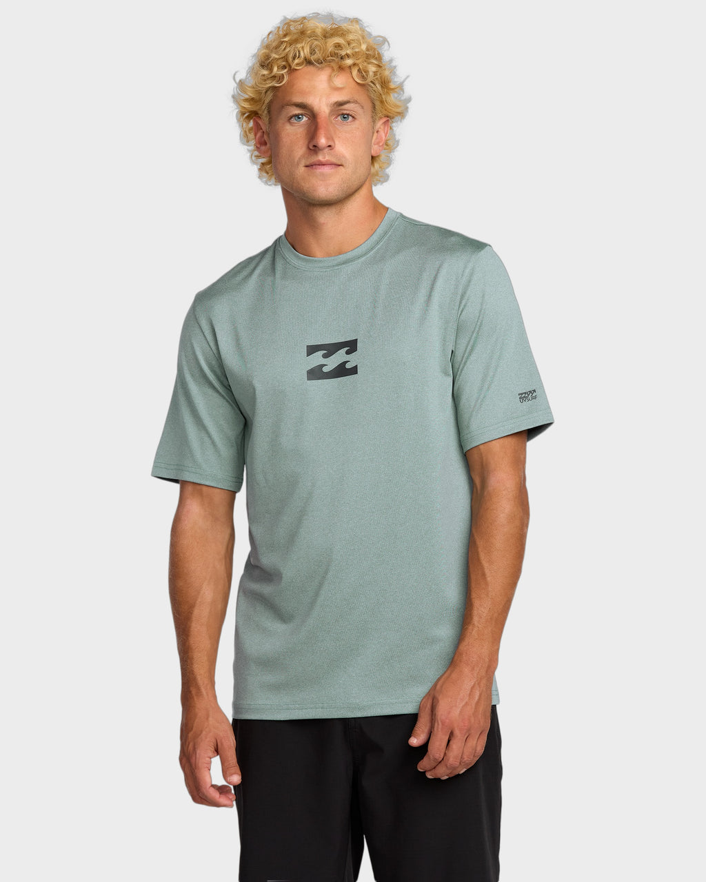 Mens All Day Wave Short Sleeve Rash Vest