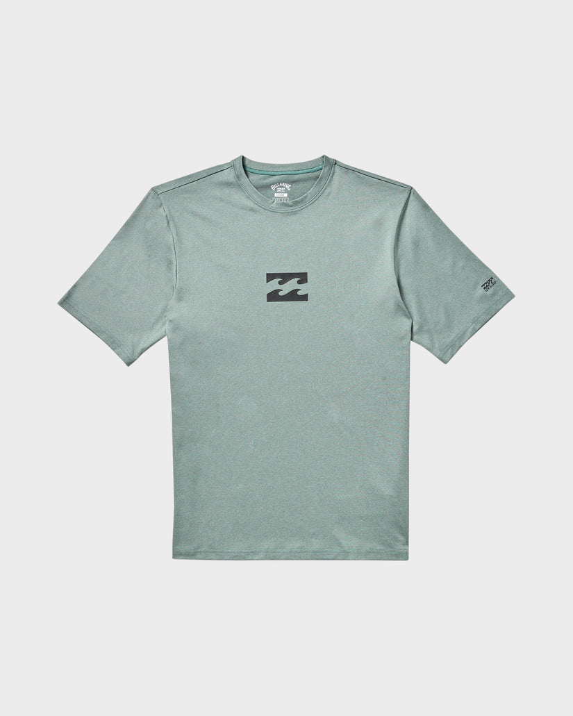 Mens All Day Wave Short Sleeve Rash Vest