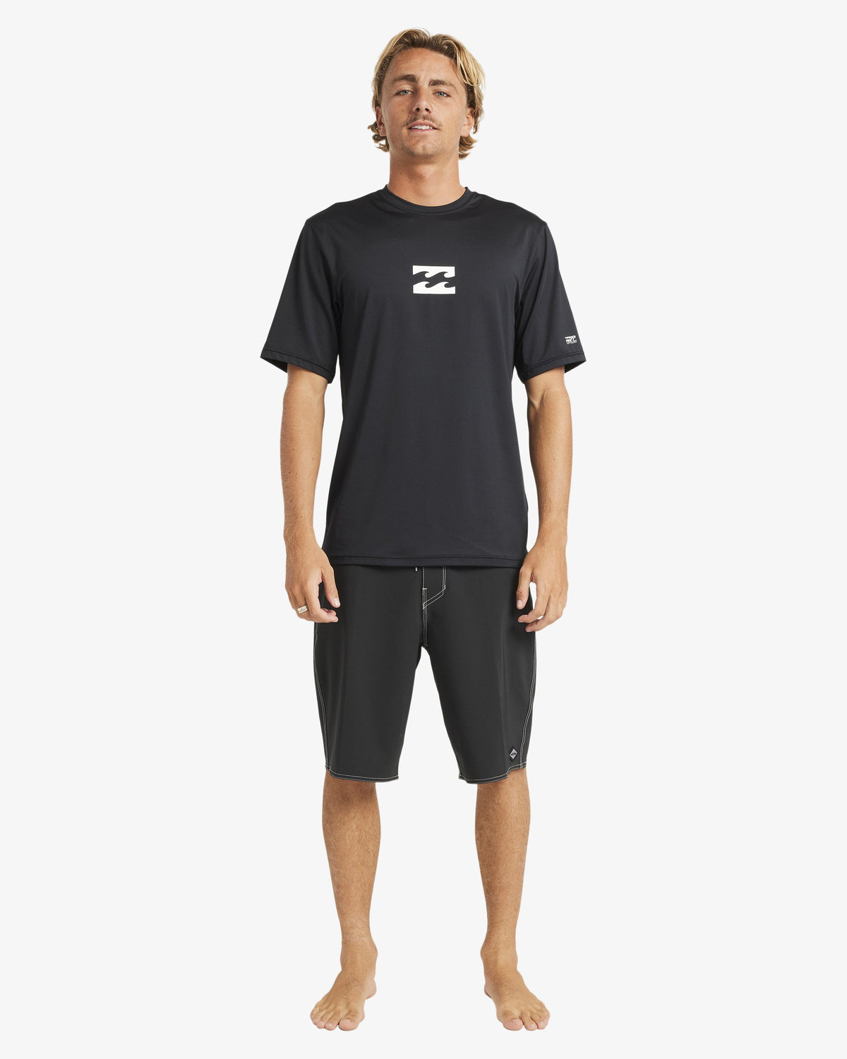 Mens All Day Wave Short Sleeve Rash Vest