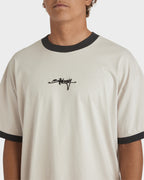 Mens Script Ringer T-Shirt