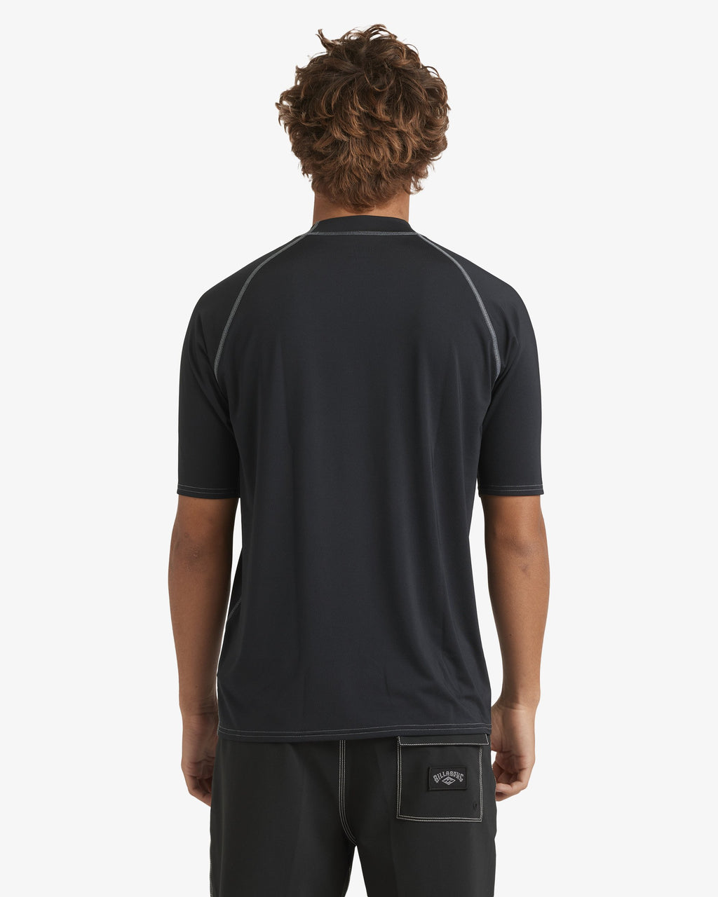 Mens Boxed Arch Short Sleeve Rash Vest