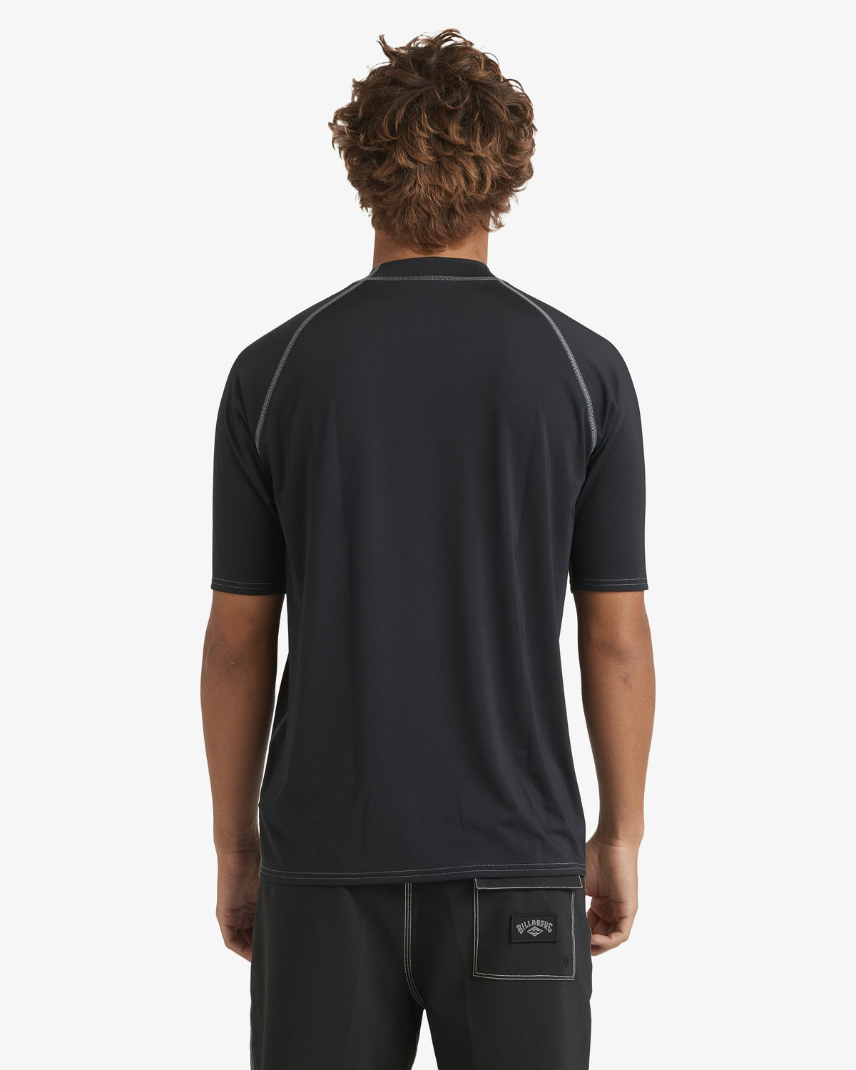 Mens Boxed Arch Short Sleeve Rash Vest