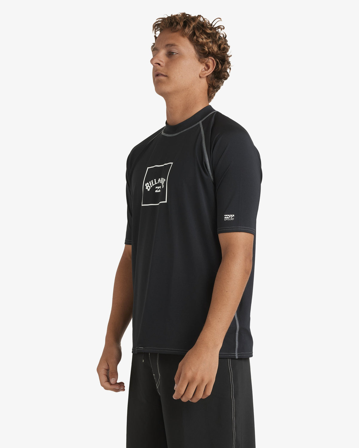 Mens Boxed Arch Short Sleeve Rash Vest