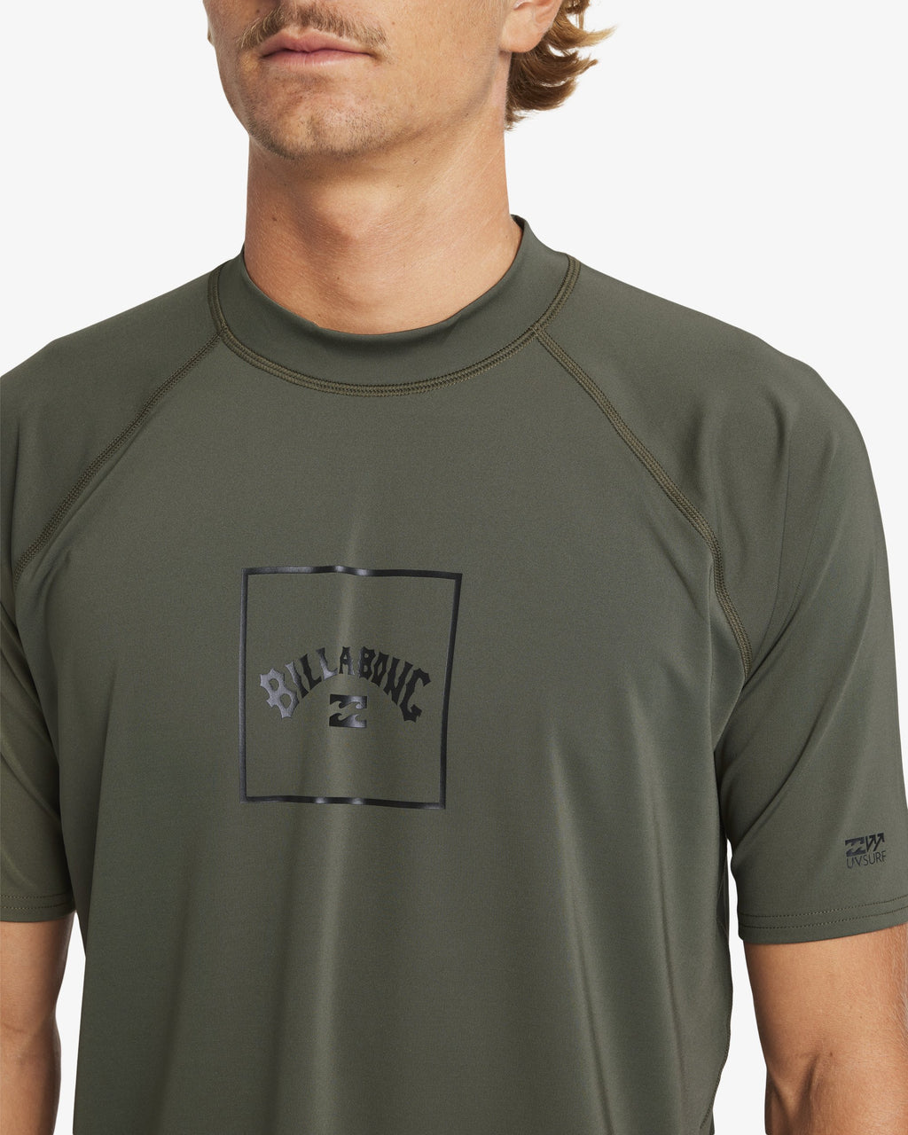 Mens Boxed Arch Short Sleeve Rash Vest