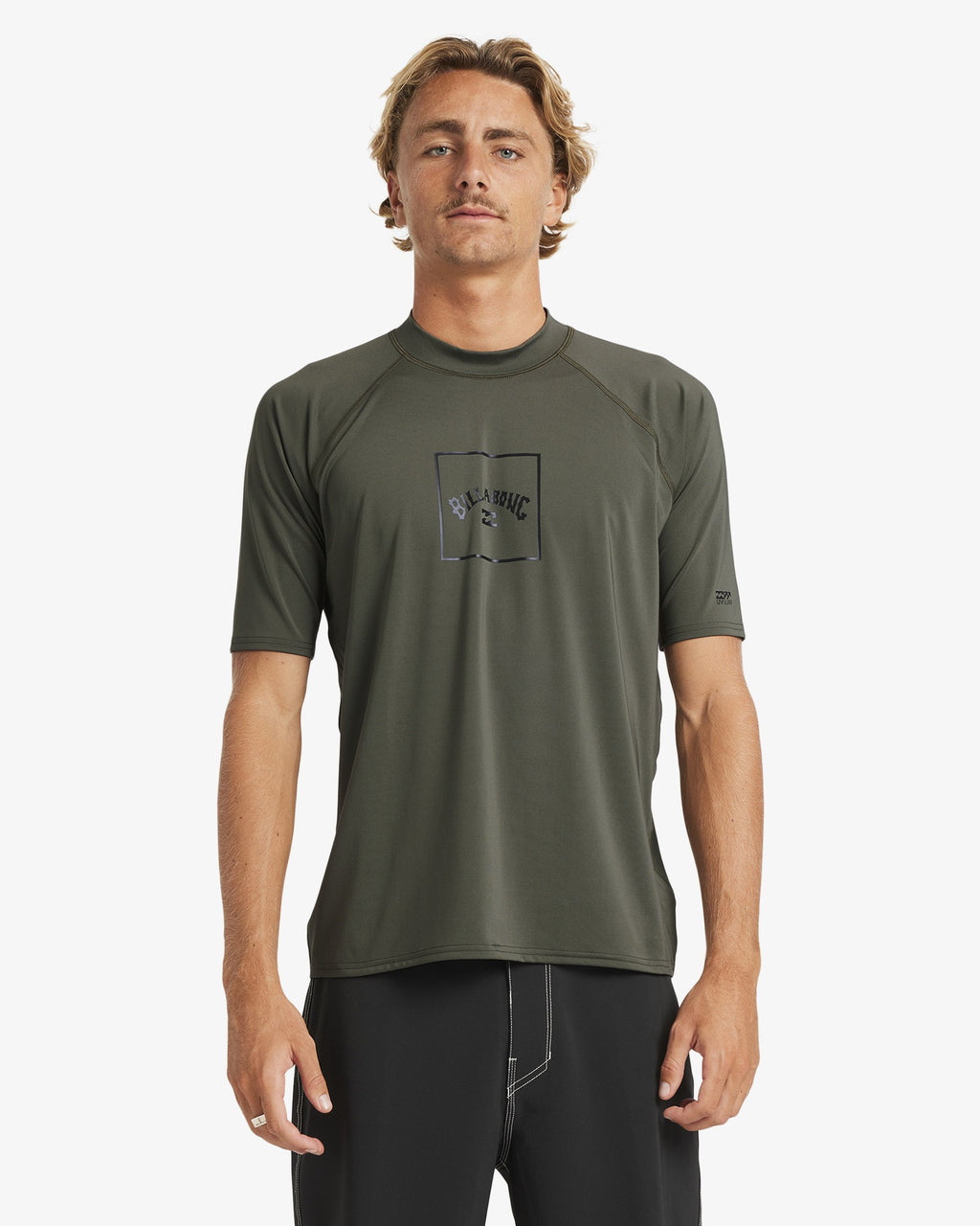 Mens Boxed Arch Short Sleeve Rash Vest