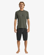 Mens Boxed Arch Short Sleeve Rash Vest