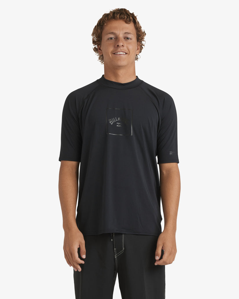 Mens Boxed Arch Rash Vest