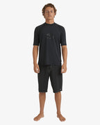 Mens Boxed Arch Short Sleeve Rash Vest