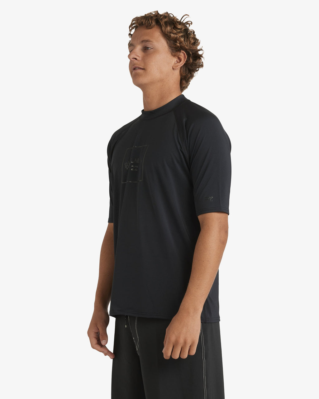 Mens Boxed Arch Short Sleeve Rash Vest