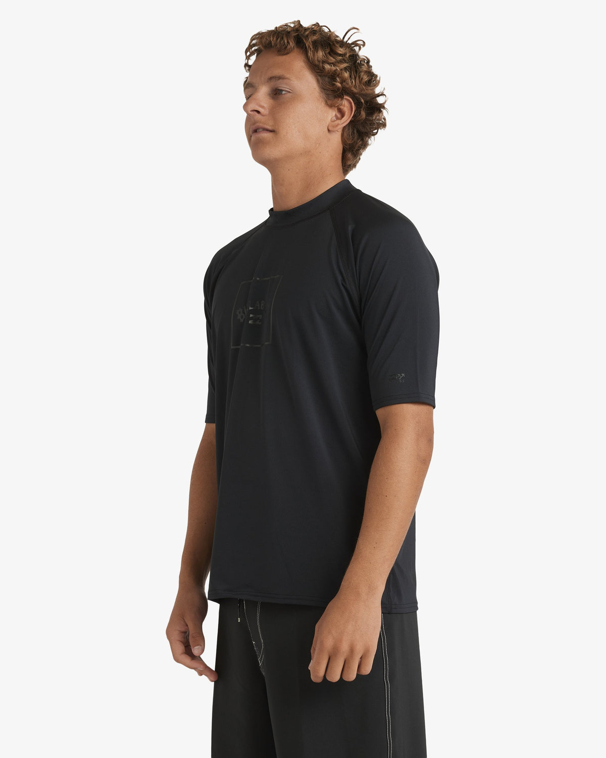 Mens Boxed Arch Short Sleeve Rash Vest