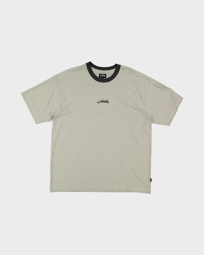 Mens Absence Stripe T-Shirt