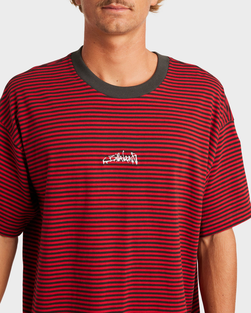 Mens Absence Stripe T-Shirt