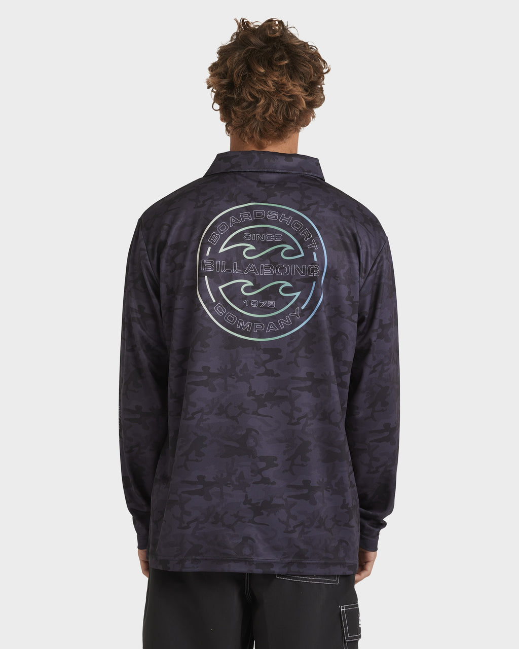 Mens Fisho Long Sleeve Surf Shirt