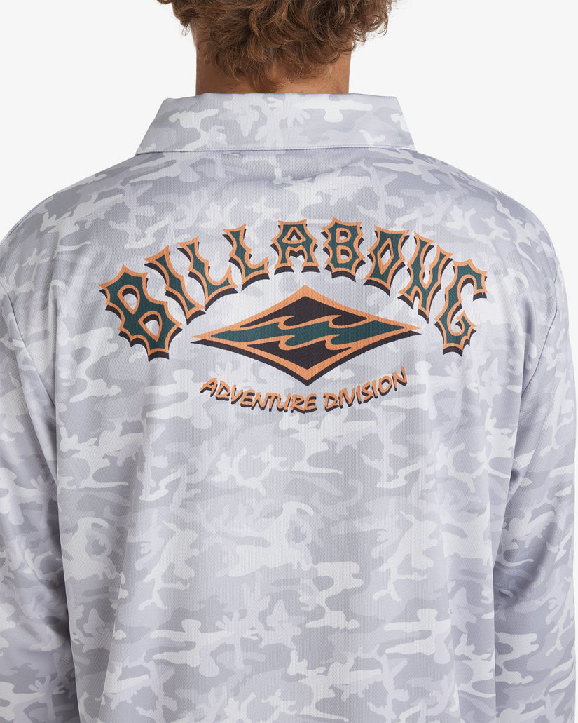 Mens Fisho Long Sleeve Rash Vest