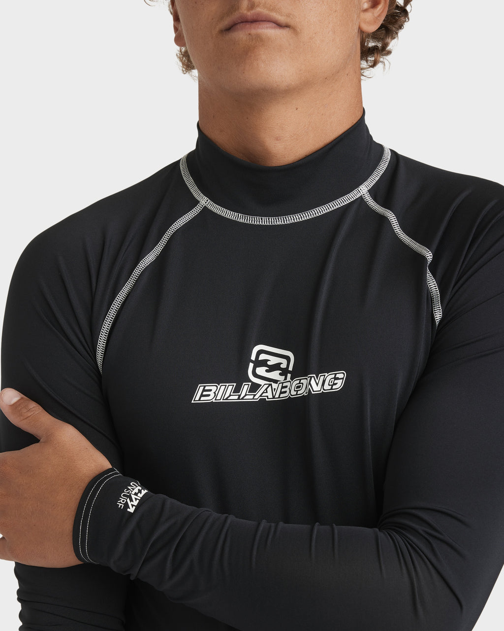 Mens Jimmy Contrast Rash Vest