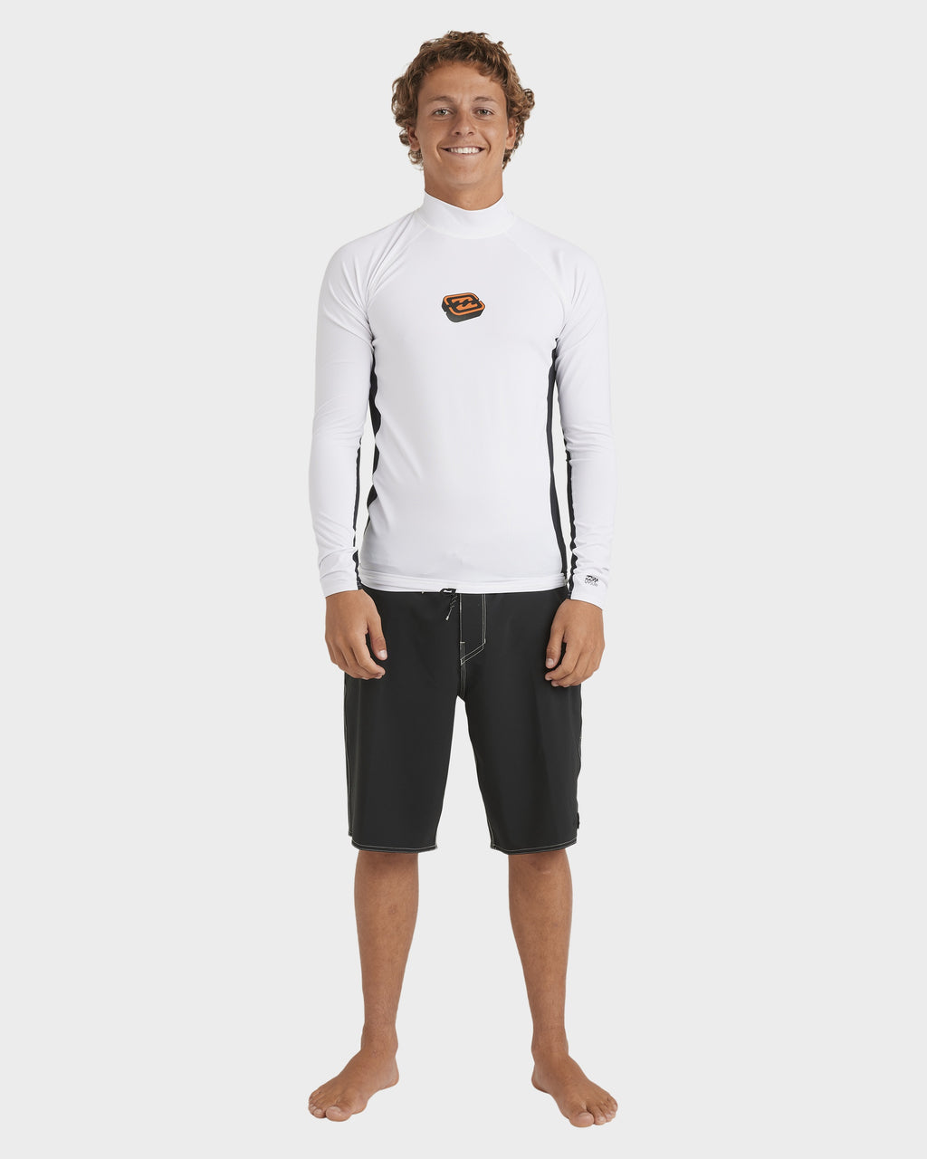 Mens Jimmy Contrast Rash Vest
