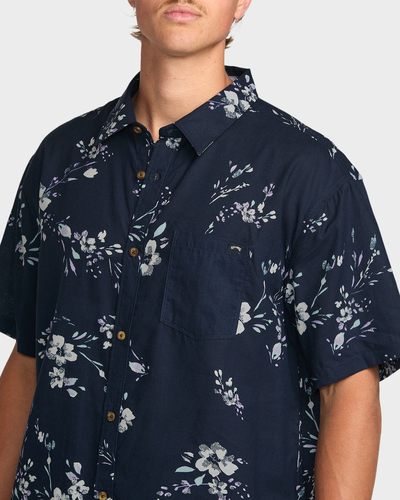 Mens Sundays Short Sleeve Shirt
