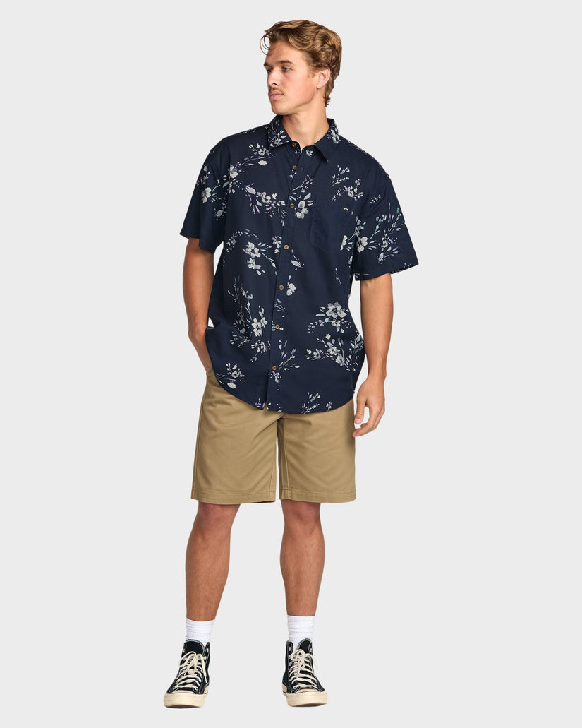 Mens Sundays Short Sleeve Shirt
