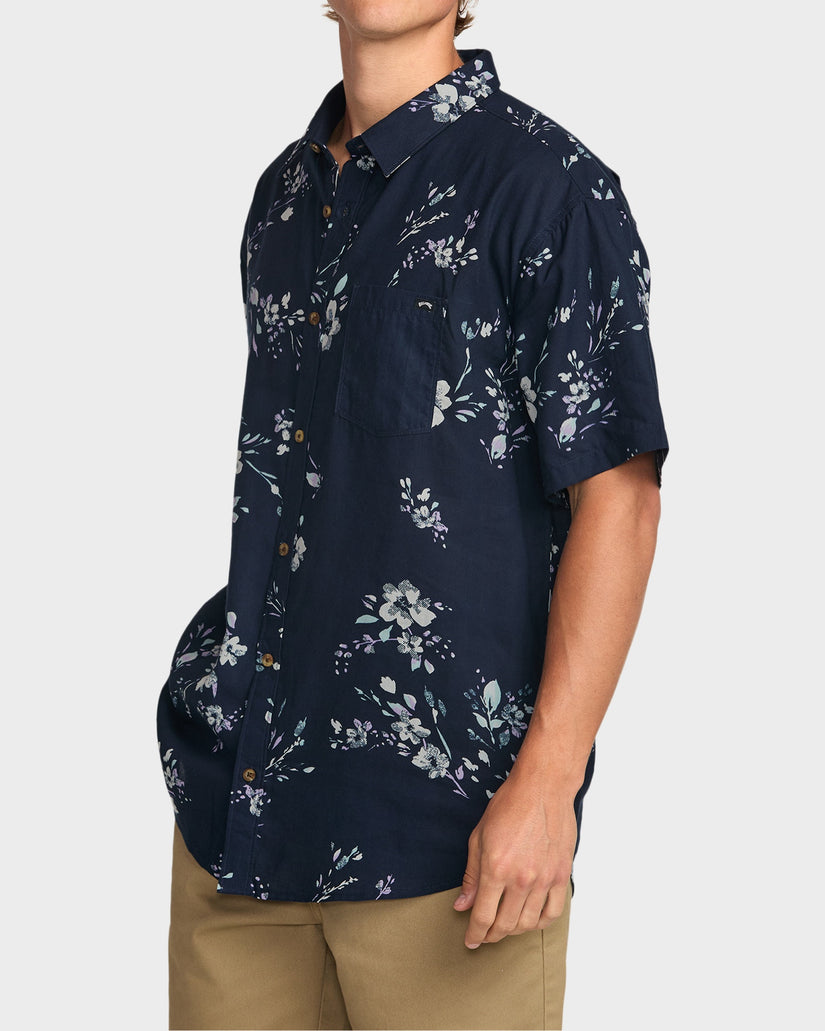 Mens Sundays Short Sleeve Shirt