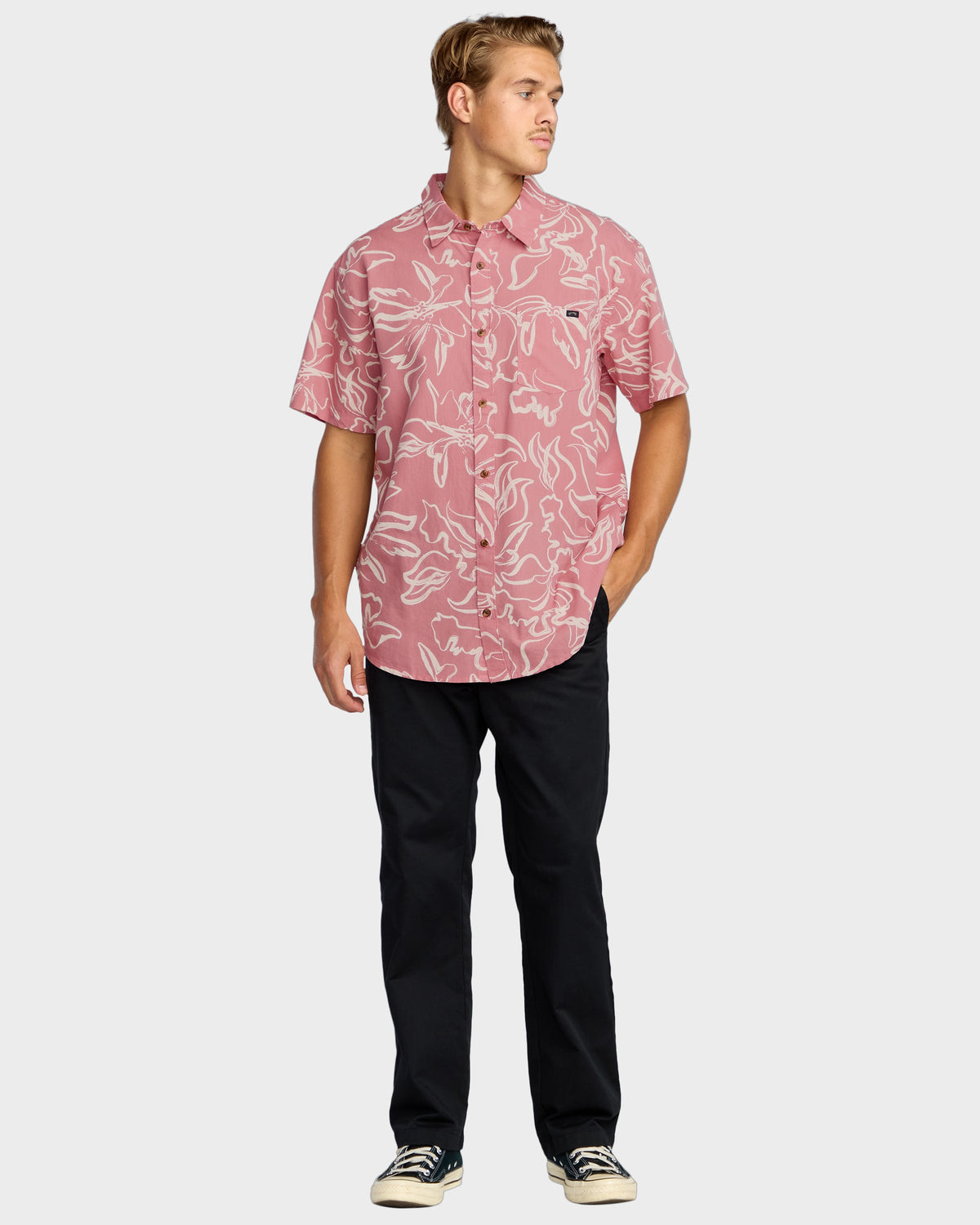 Mens Sundays Short Sleeve Shirt