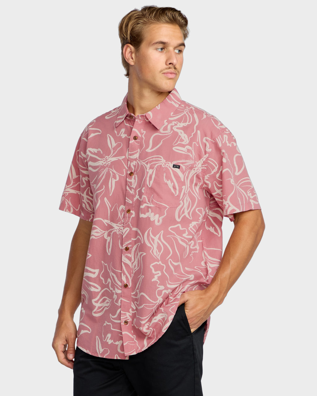 Mens Sundays Short Sleeve Shirt