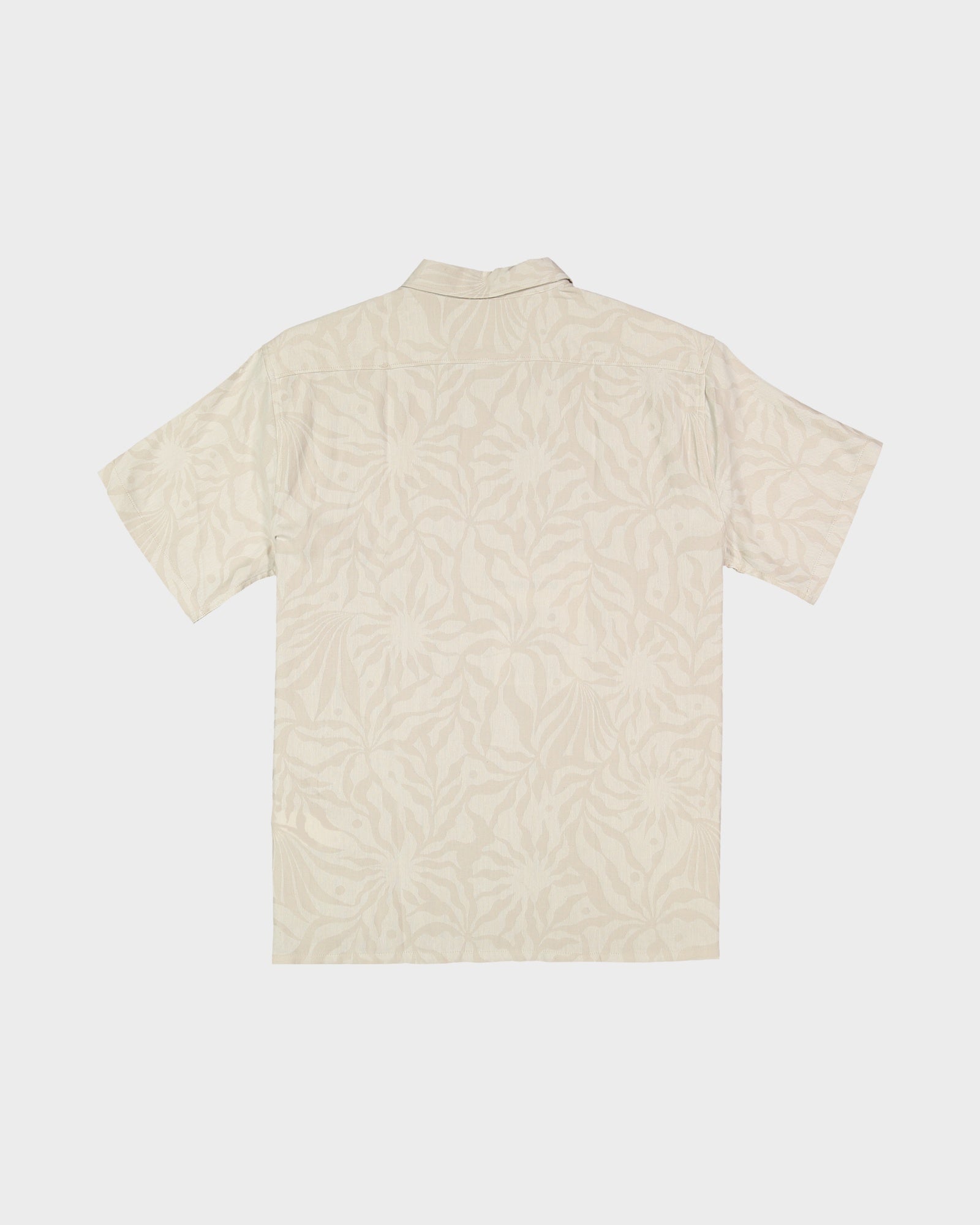 Mens Sundays Jacquard Short Sleeve Shirt