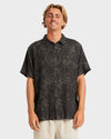 Mens Sundays Jacquard Short Sleeve Shirt