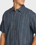 Mens Sundays Jaquard Short Sleeve Shirt