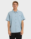 Mens Sundays Jacquard Short Sleeve Shirt