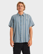 Mens Sundays Jacquard Short Sleeve Shirt