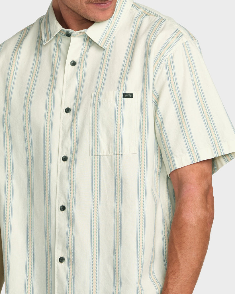 Mens Sundays Jacq Short Sleeve Shirt