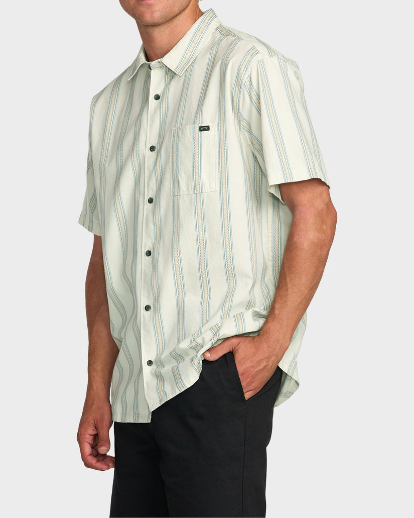 Mens Sundays Jacq Short Sleeve Shirt