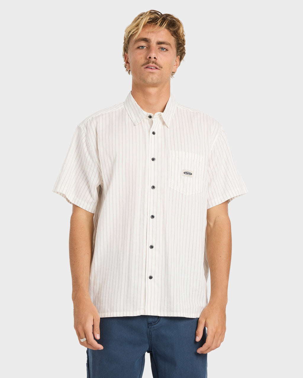 Mens Bad Dog Short Sleeve Shirt