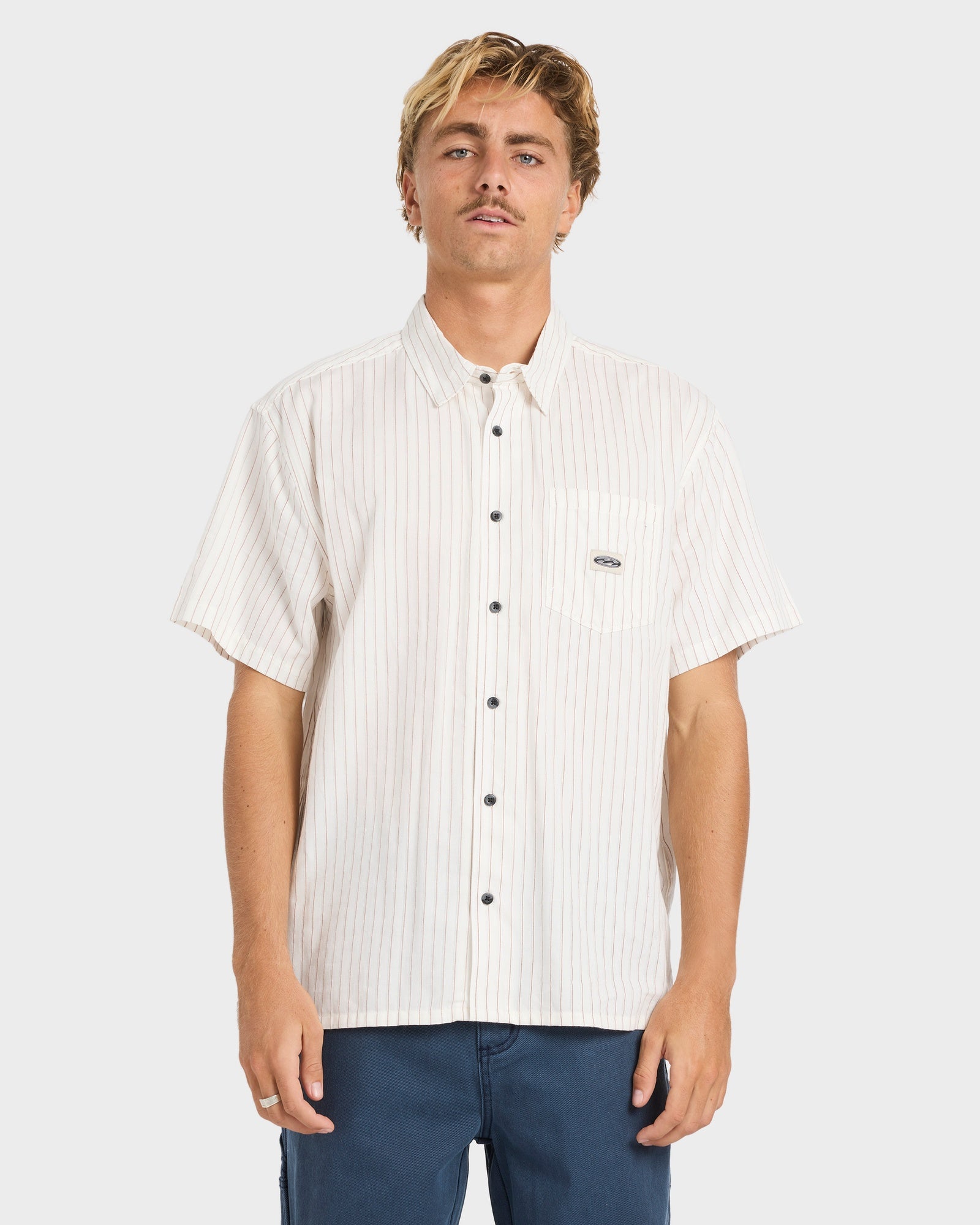 Mens Bad Dog Short Sleeve Shirt
