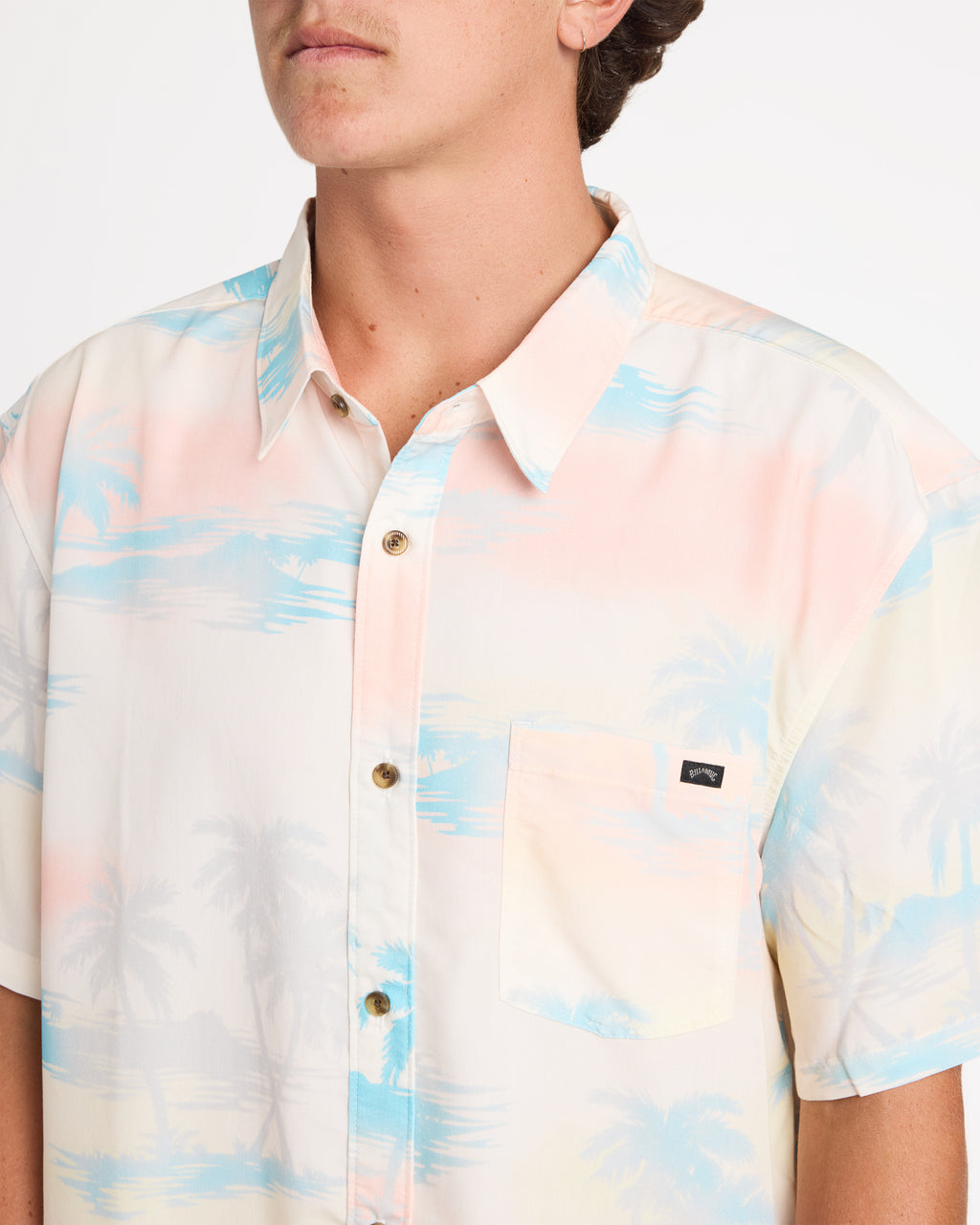 Mens Sundays Lounge Short Sleeve Shirt
