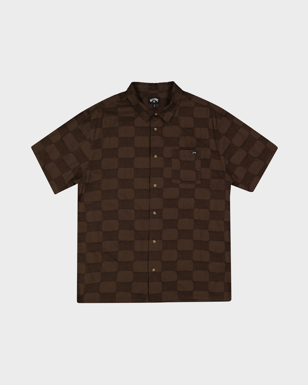 Mens Sundays Jaquard Short Sleeve Shirt