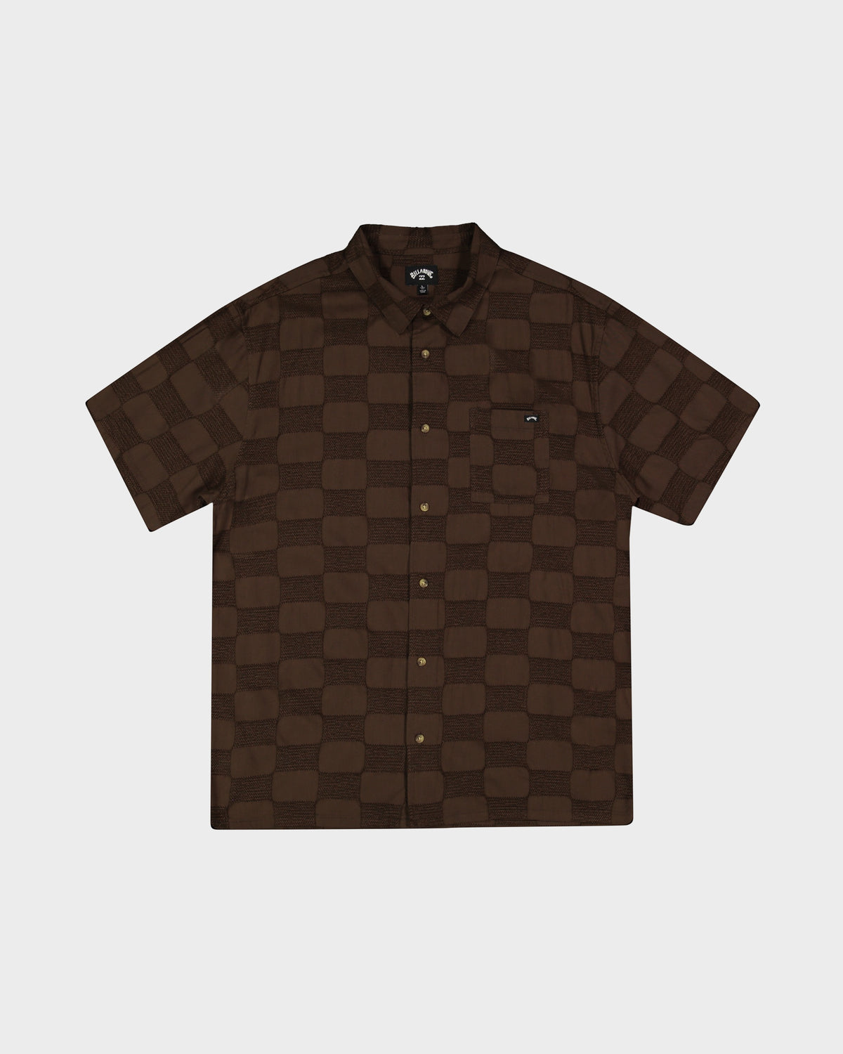 Mens Sundays Jaquard Short Sleeve Shirt