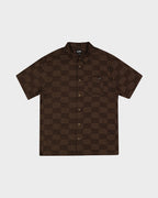Mens Sundays Jaquard Short Sleeve Shirt
