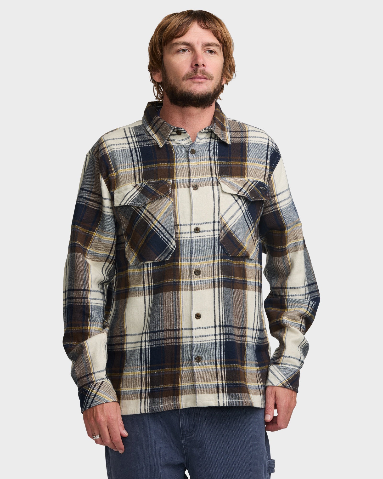 Mens Bad Dog Long Sleeve Shirt Australia