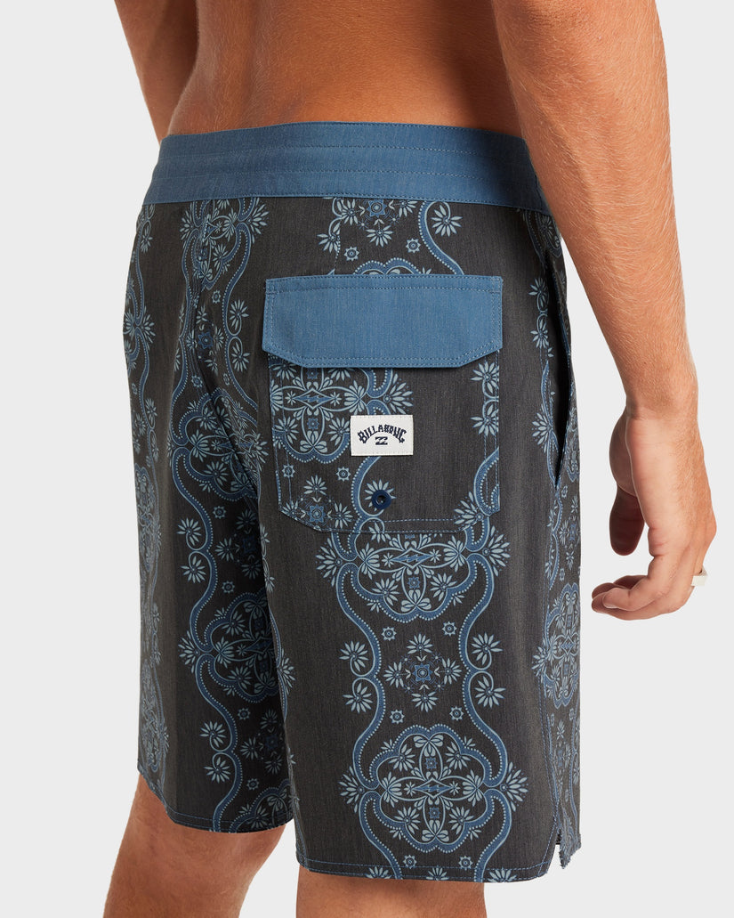 Mens Good Times Lo Tide 18" Boardshorts