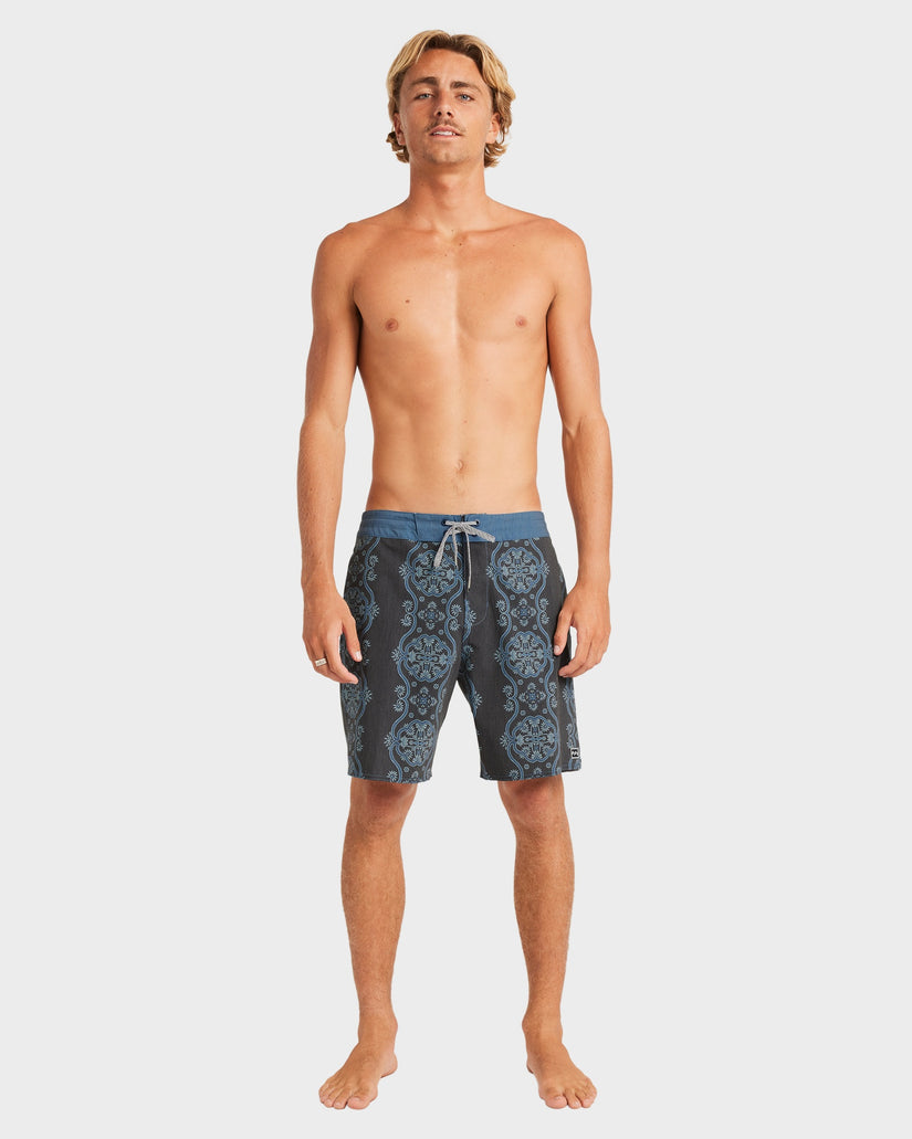 Mens Good Times Lo Tide 18" Boardshorts