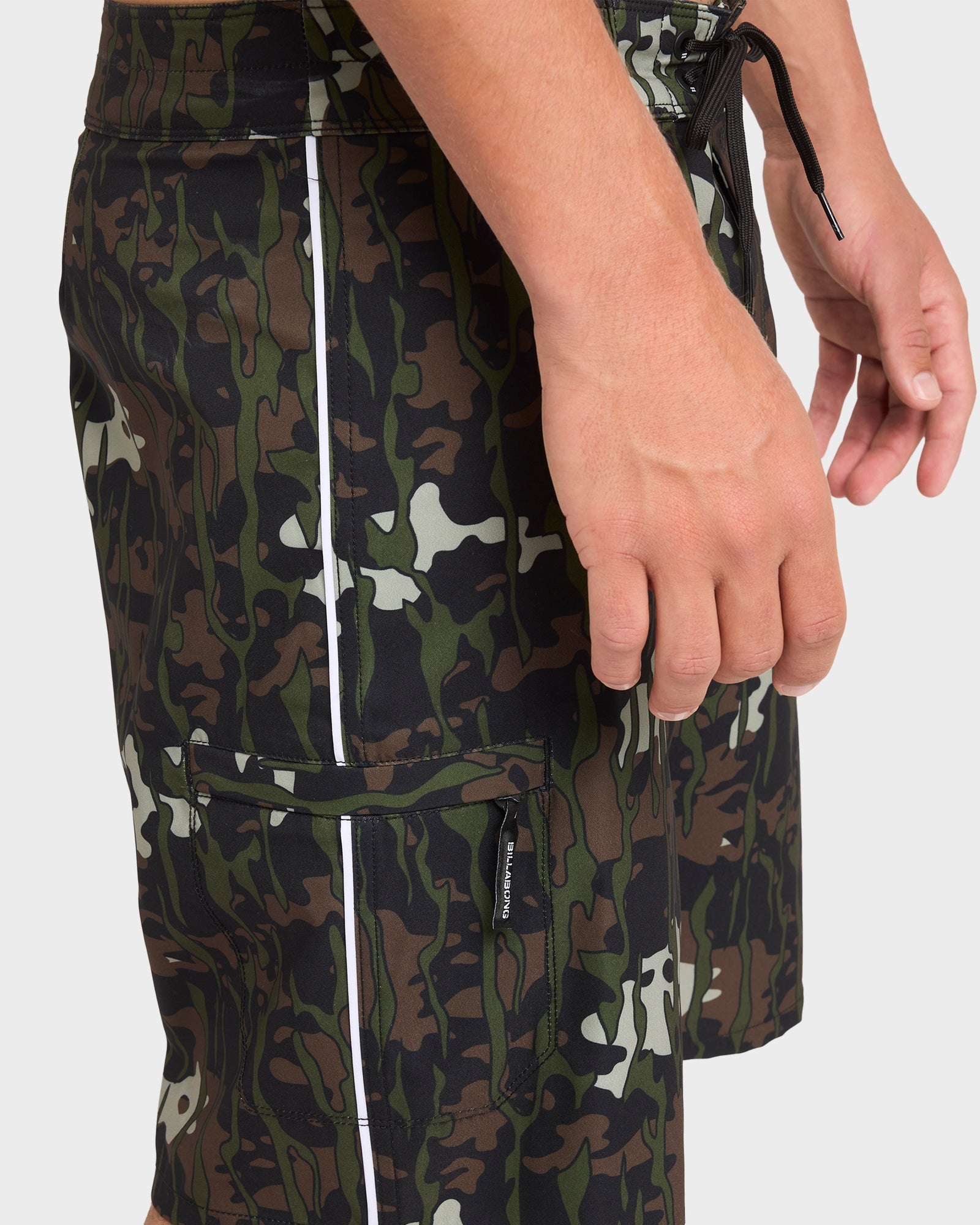 Mens Piped Pro Performance 20" Boardshorts