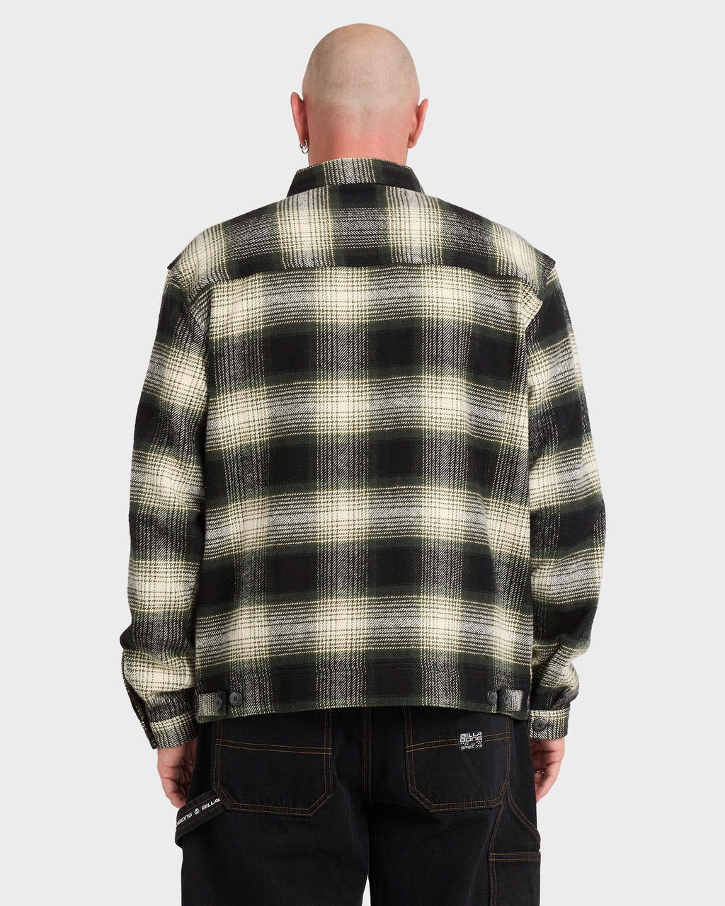 Mens Bad Dog Flannel Jacket