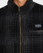 Mens Gnaraloo Reversible Mock Neck Fleece Top