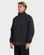 Mens Gnaraloo Reversible Mock Neck Fleece Top