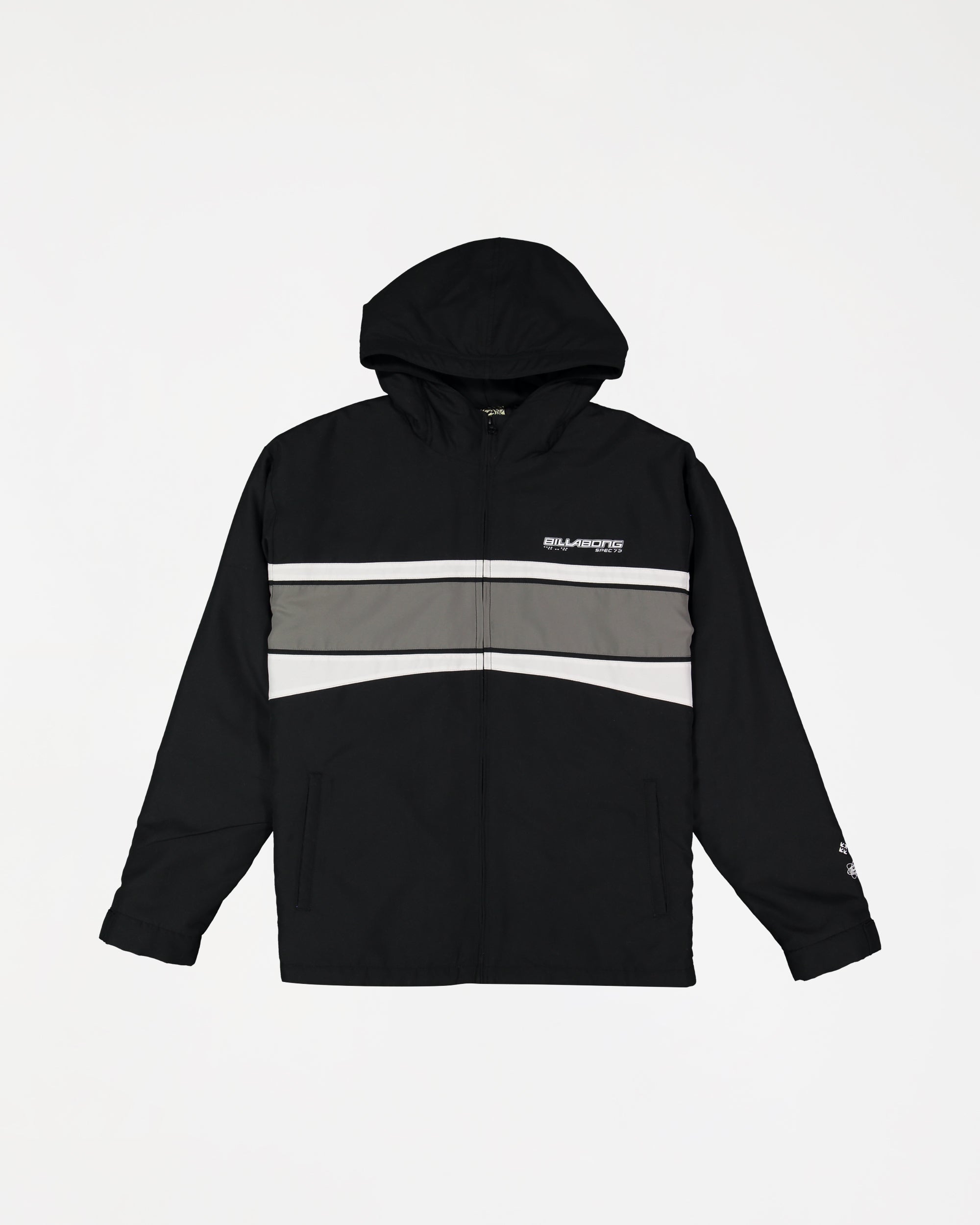 Mens Fluid 2K Hooded Bomber