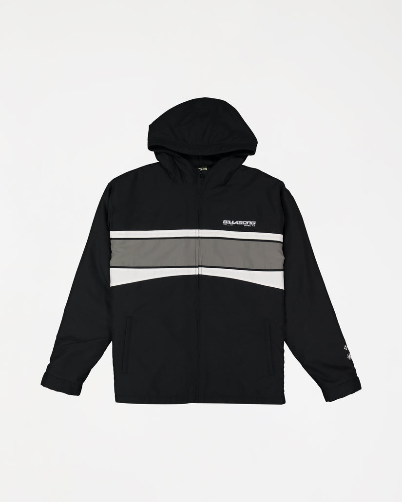 Mens Fluid 2K Hooded Bomber