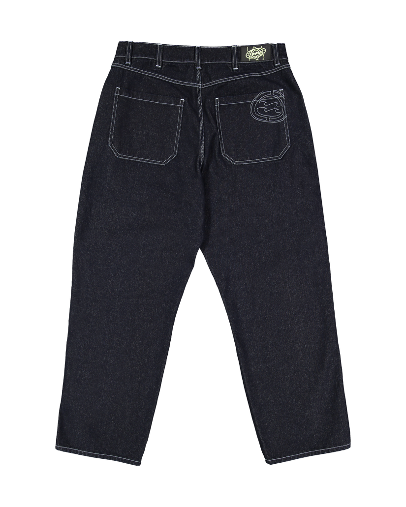 Mens Spec 73 Chrome Baggy Denim Pants